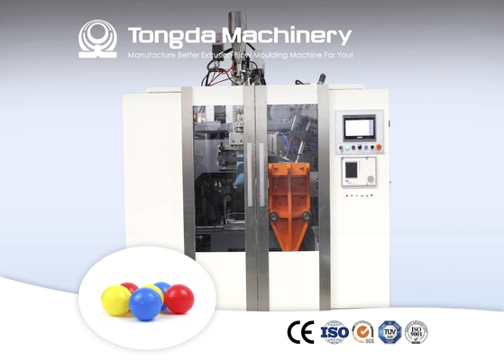 Extrusion Toy Plastic Bottle Blow Molding Machine Fully Automatic Double Station 50 Mm